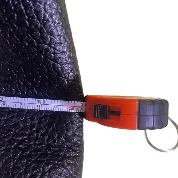 Kate Spade Kendall Court Henley Satchel Bag Blk/White Pebbled Leather - Picture 8 of 9